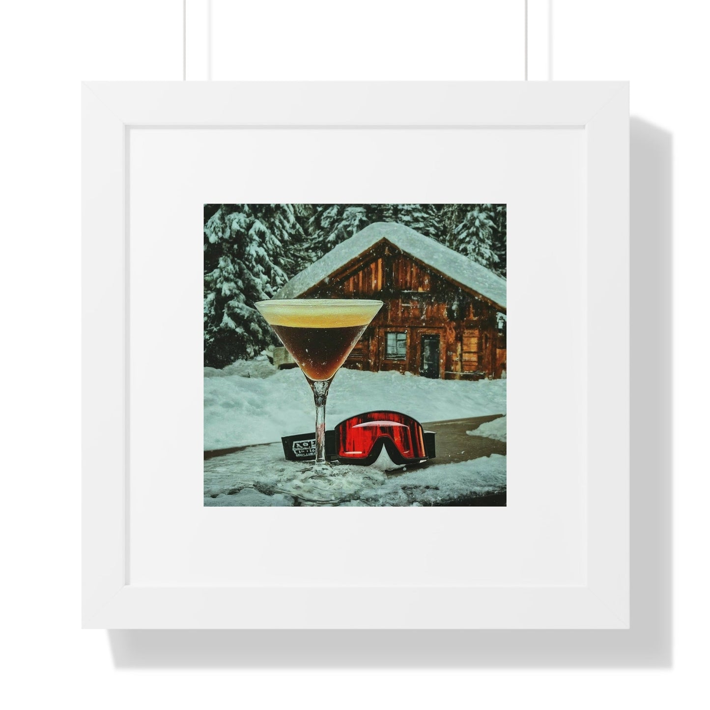 Telluride Flatliner Framed Print - Telluride Shop