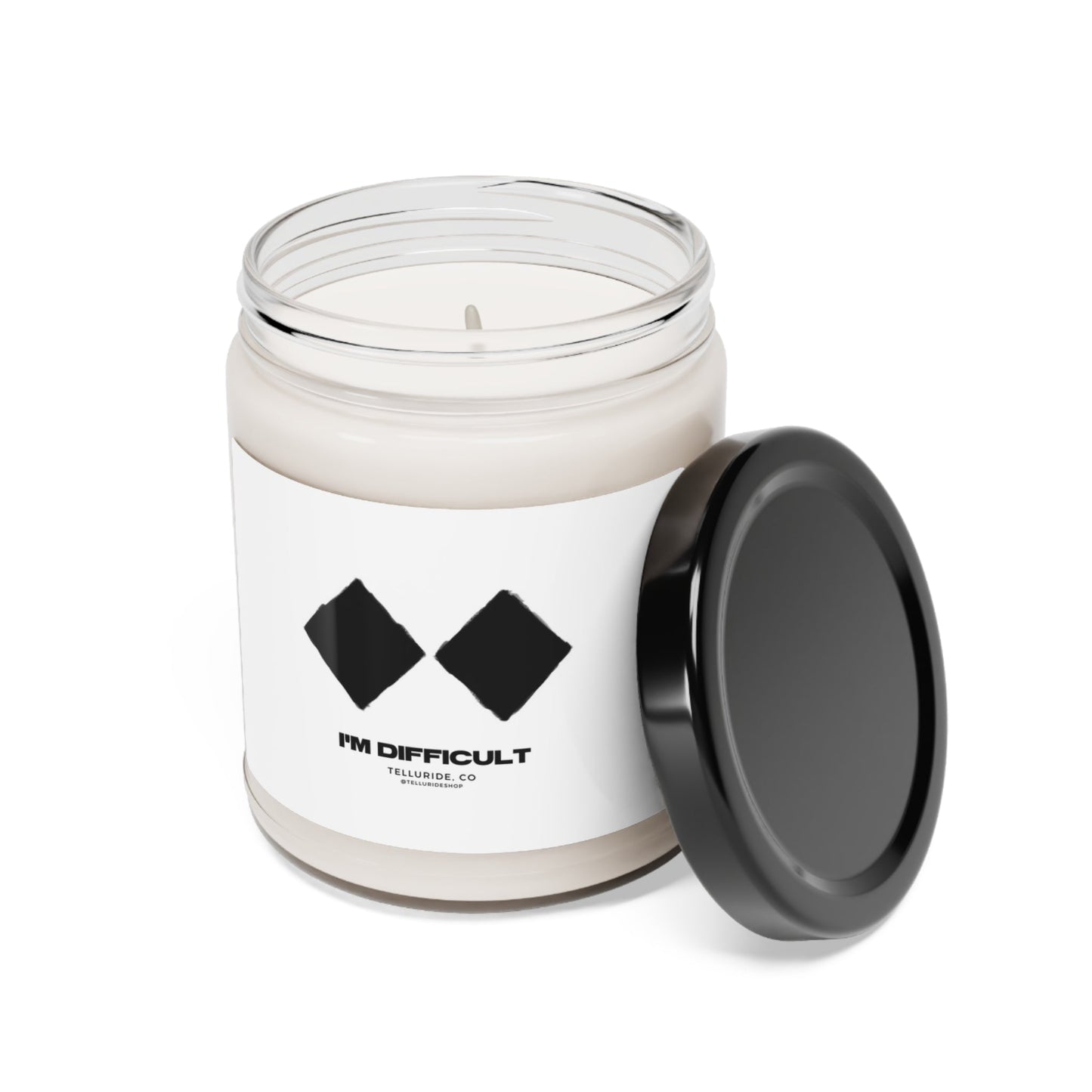 "I'm Difficult" Scented Soy Candle - Telluride Shop