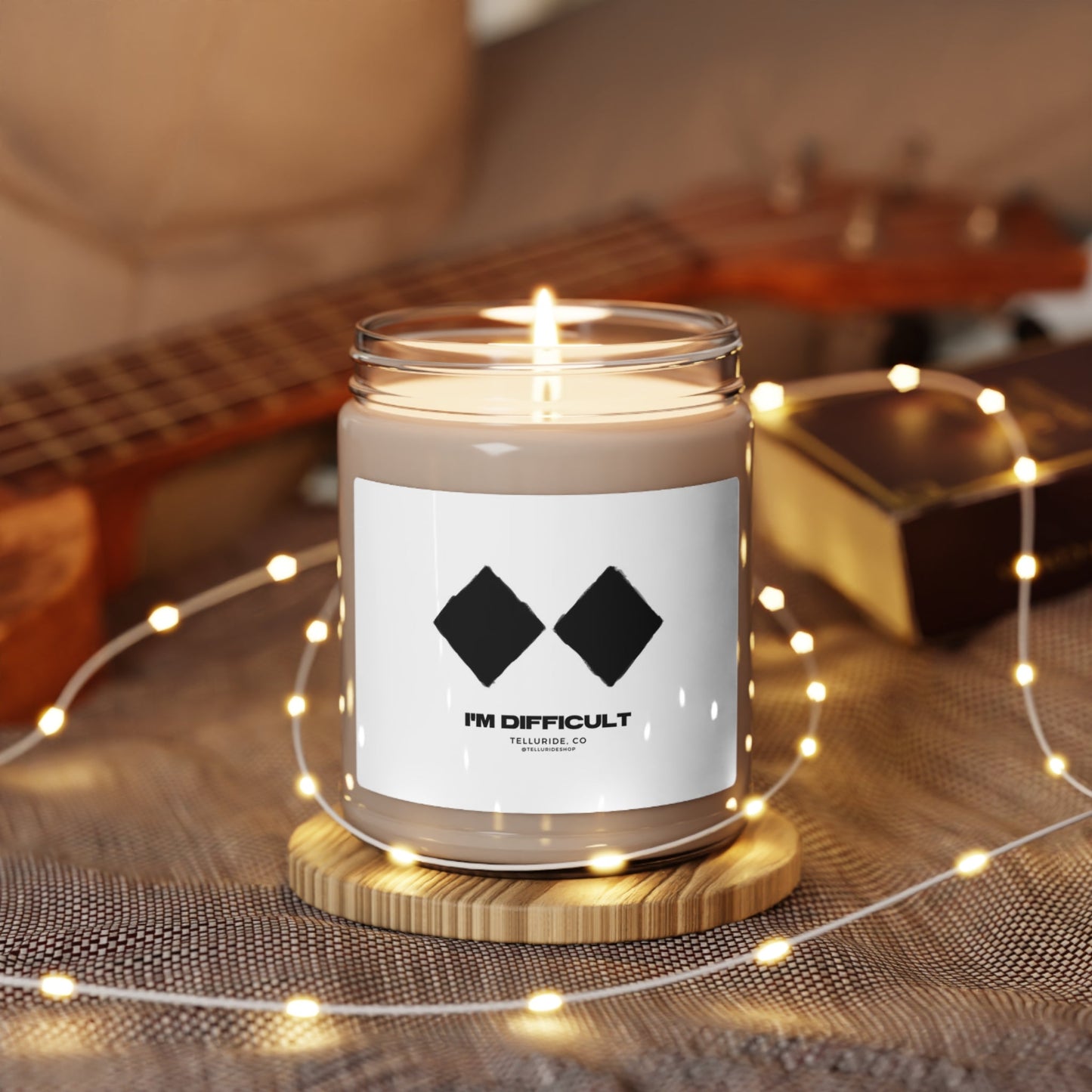 "I'm Difficult" Scented Soy Candle - Telluride Shop