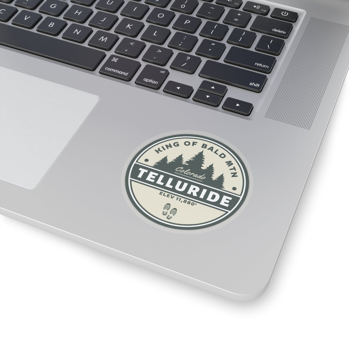 "King Of Bald Mountain" Sticker - Telluride Shop