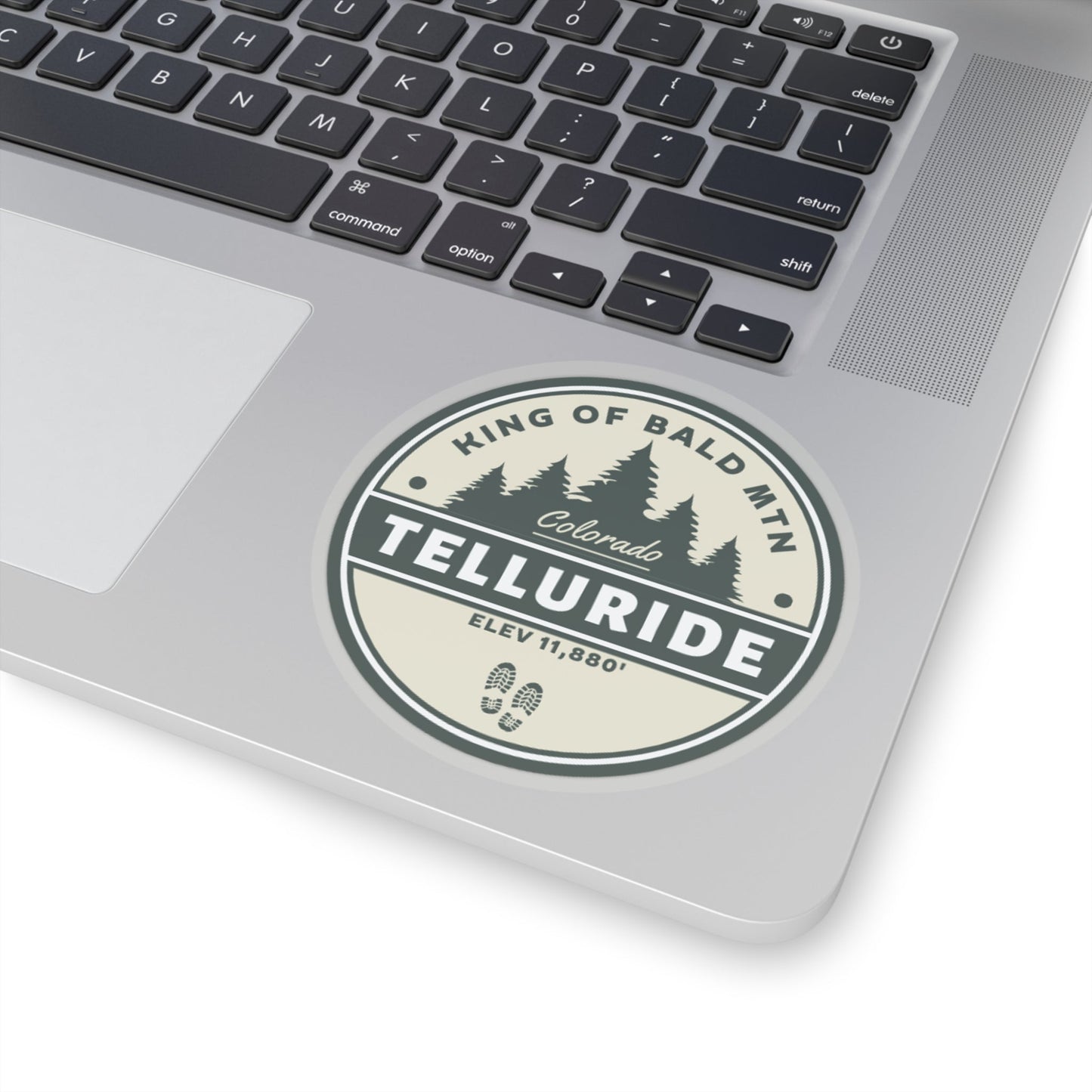"King Of Bald Mountain" Sticker - Telluride Shop
