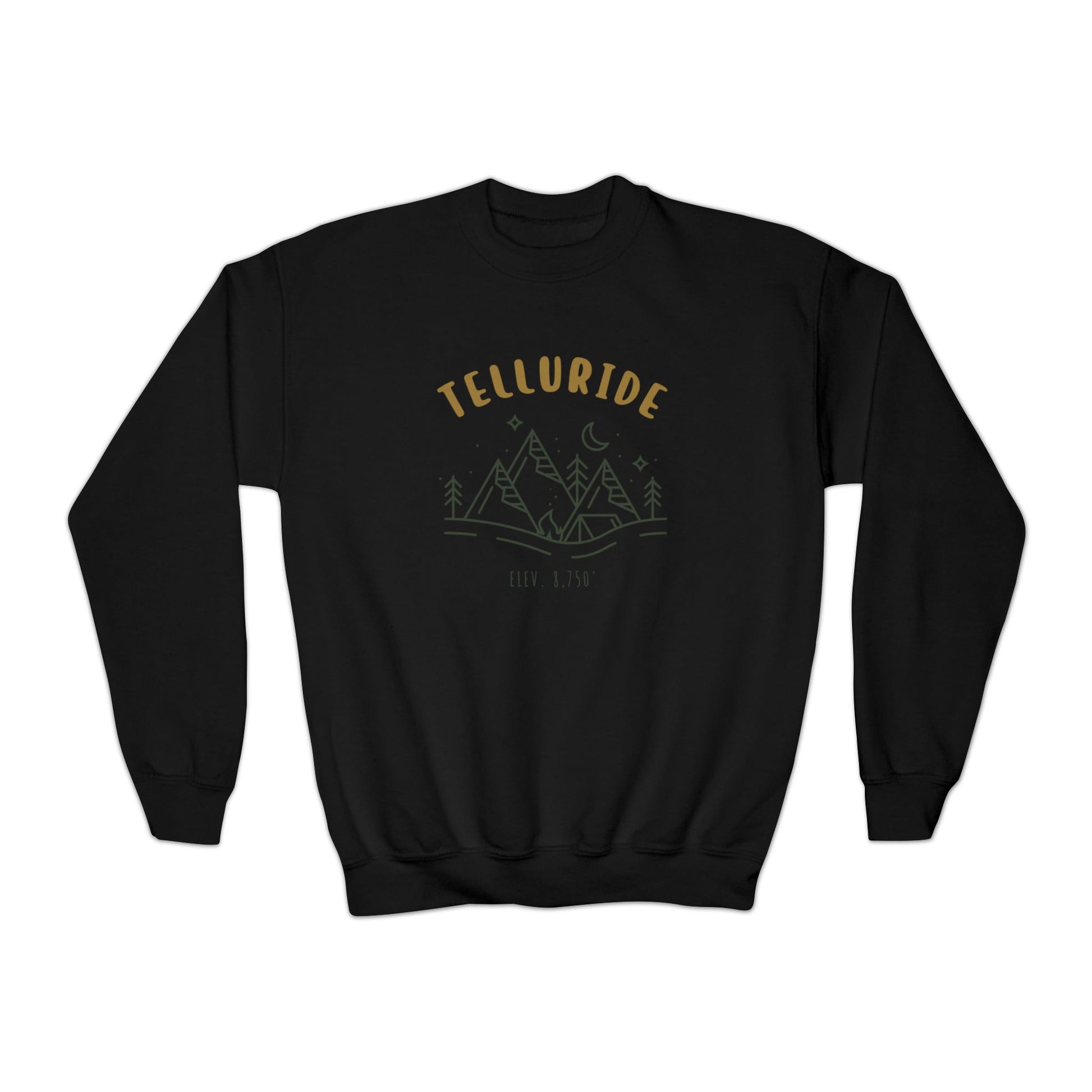 Youth Crewneck Telluride Sweatshirt - Telluride Shop