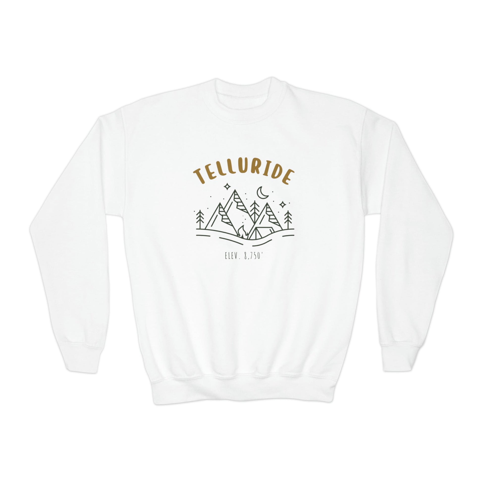 Youth Crewneck Telluride Sweatshirt - Telluride Shop