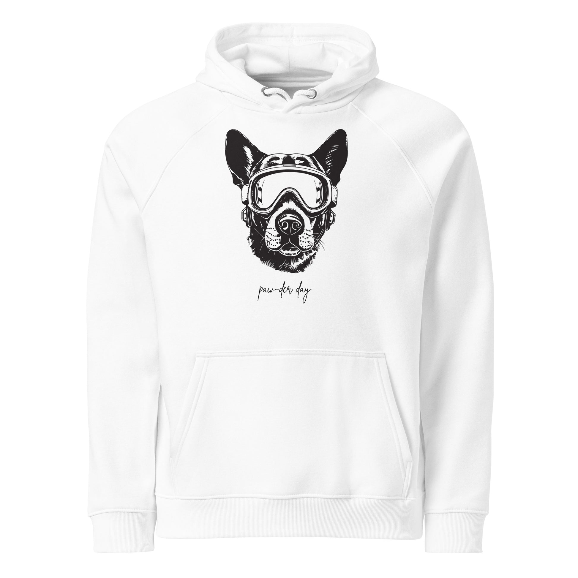 Eco-Friendly Winter Hoodie for Dog Lovers – Organic Cotton Ski Apparel Gift