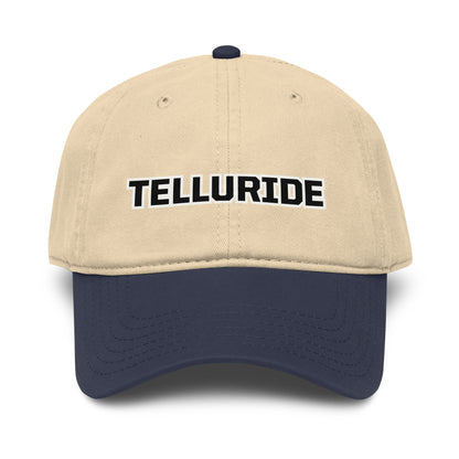 Telluride Baseball Hat Garment-Washed Telluride Hat & Cotton Cap