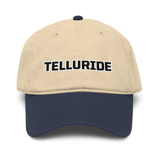 Telluride Baseball Hat Garment-Washed Telluride Hat & Cotton Cap