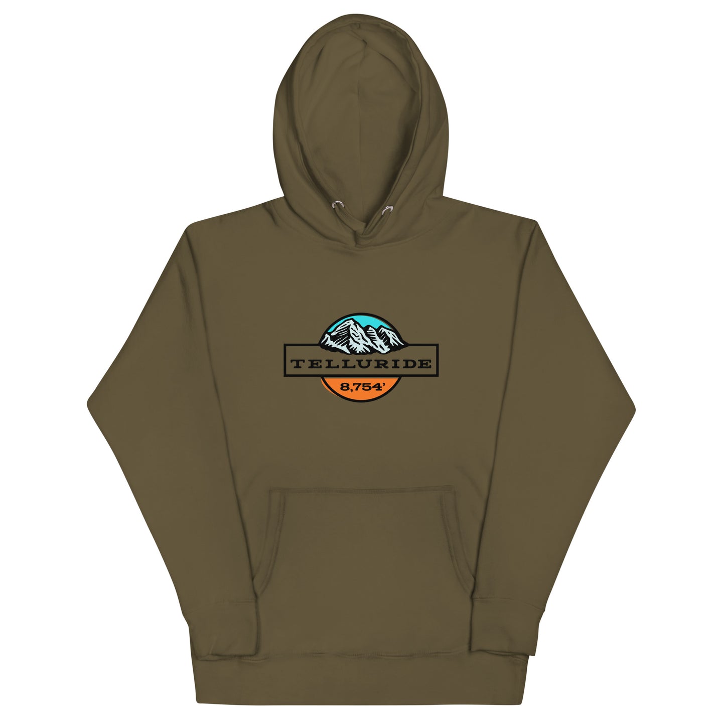 Telluride Colorado Elevation Unisex Hoodie