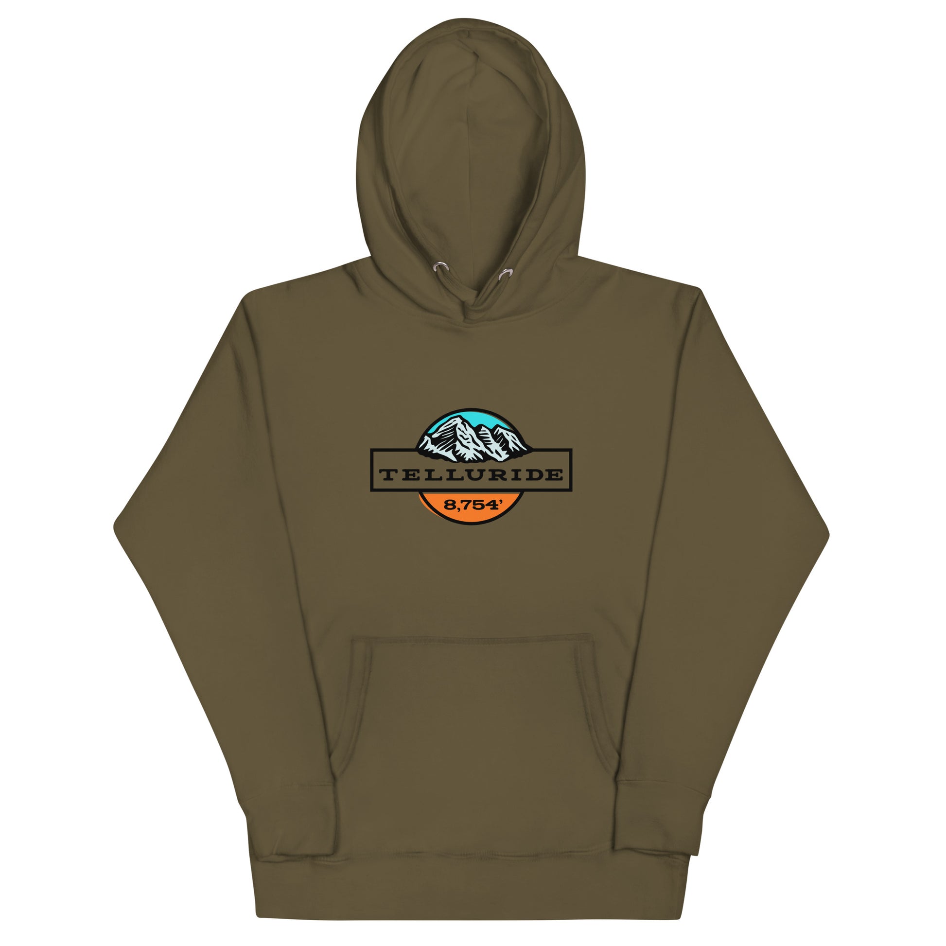 Telluride Colorado Elevation Unisex Hoodie