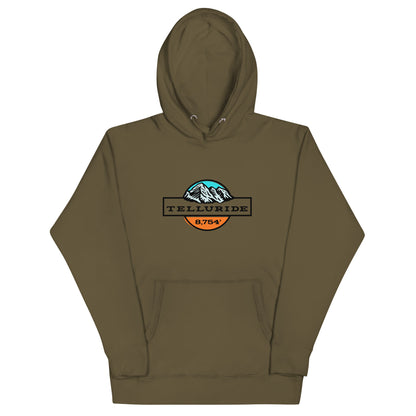 Telluride Colorado Elevation Unisex Hoodie