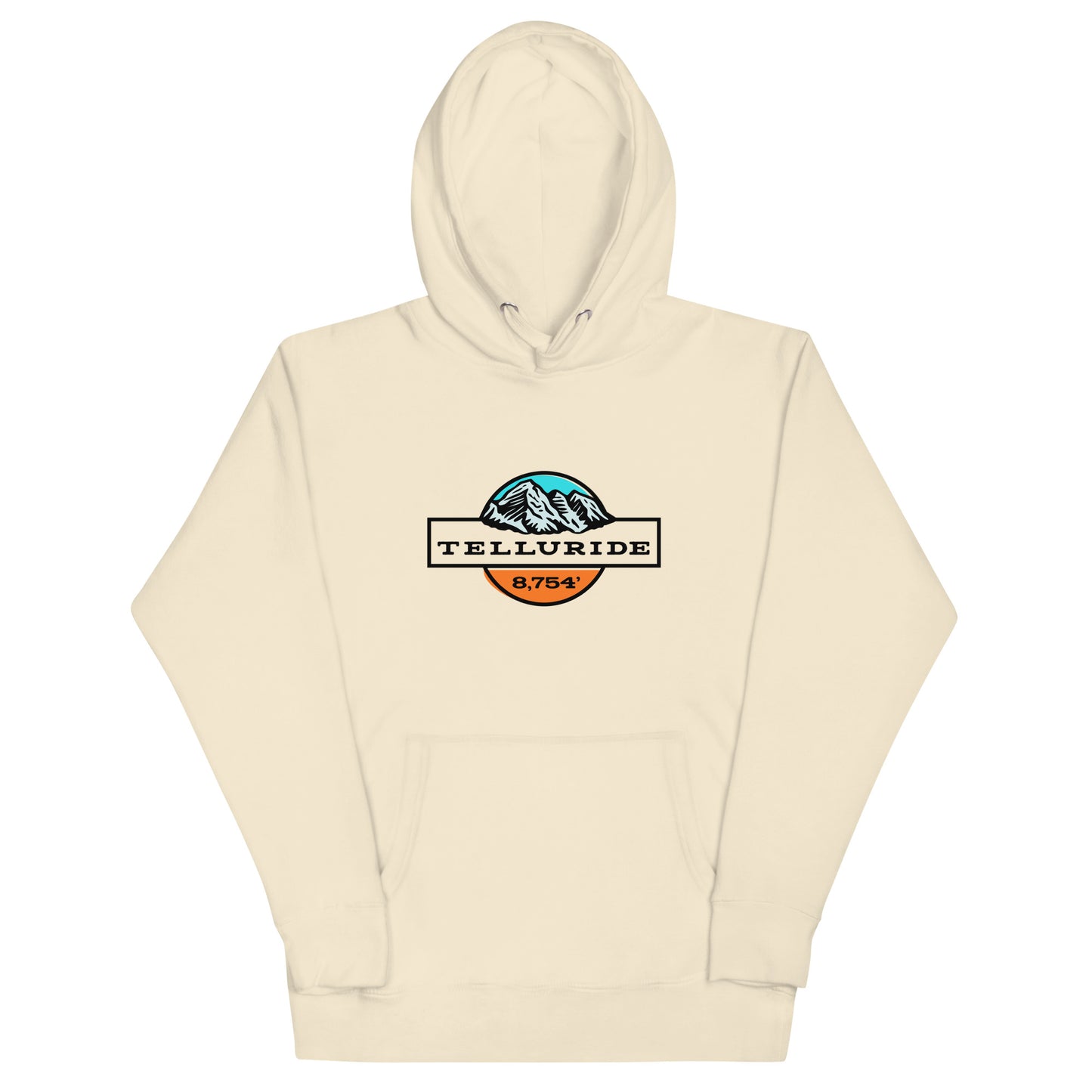 Telluride Colorado Elevation Unisex Hoodie Comfy