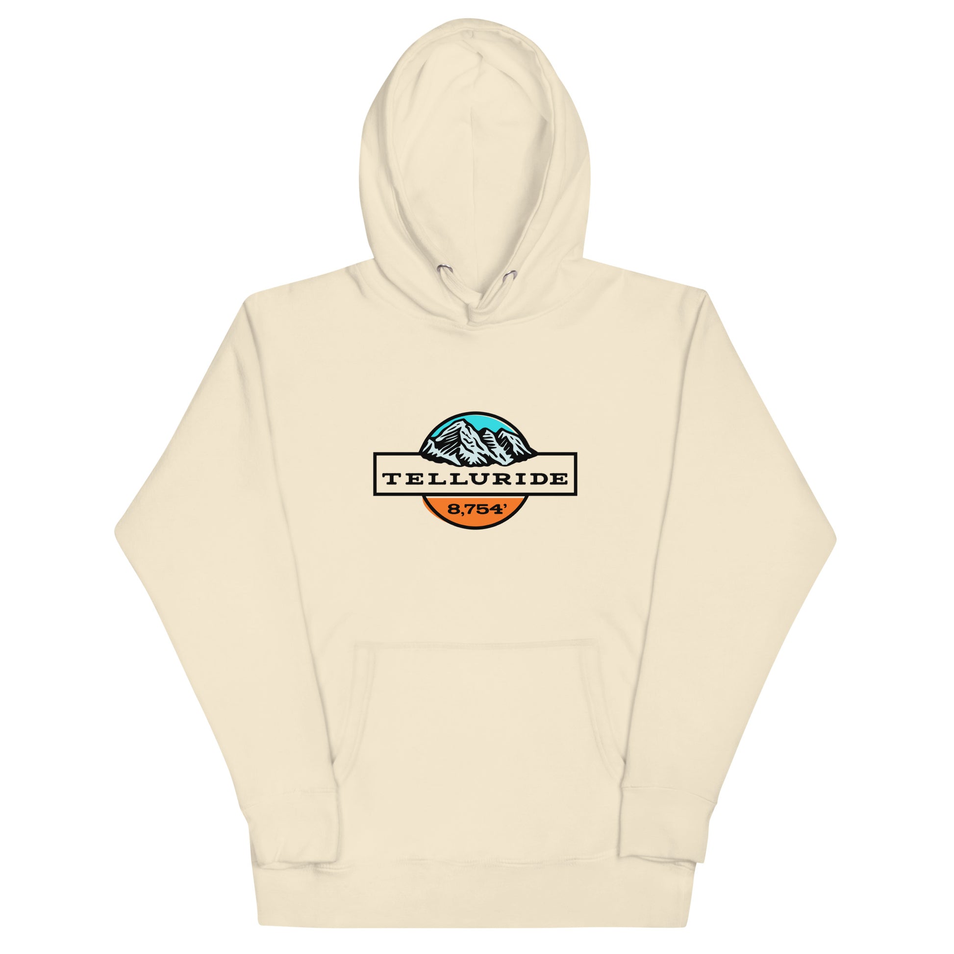 Telluride Colorado Elevation Unisex Hoodie Comfy