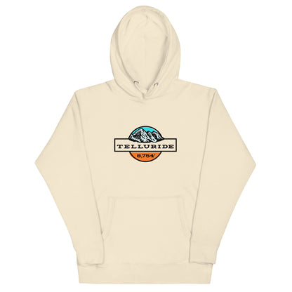 Telluride Colorado Elevation Unisex Hoodie Comfy