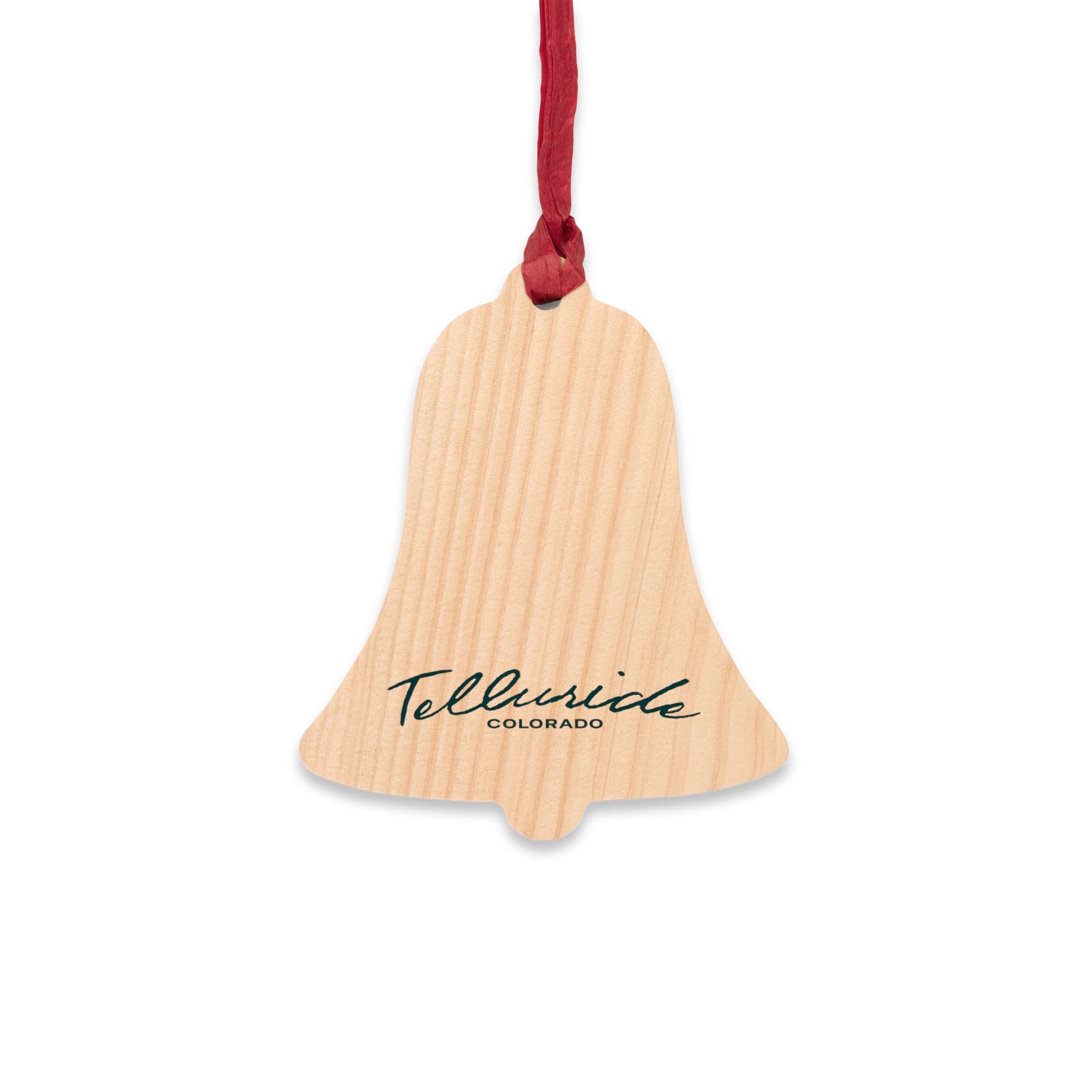 Telluride Colorado Wooden Christmas Ornament Rustic Telluride Christmas Gift