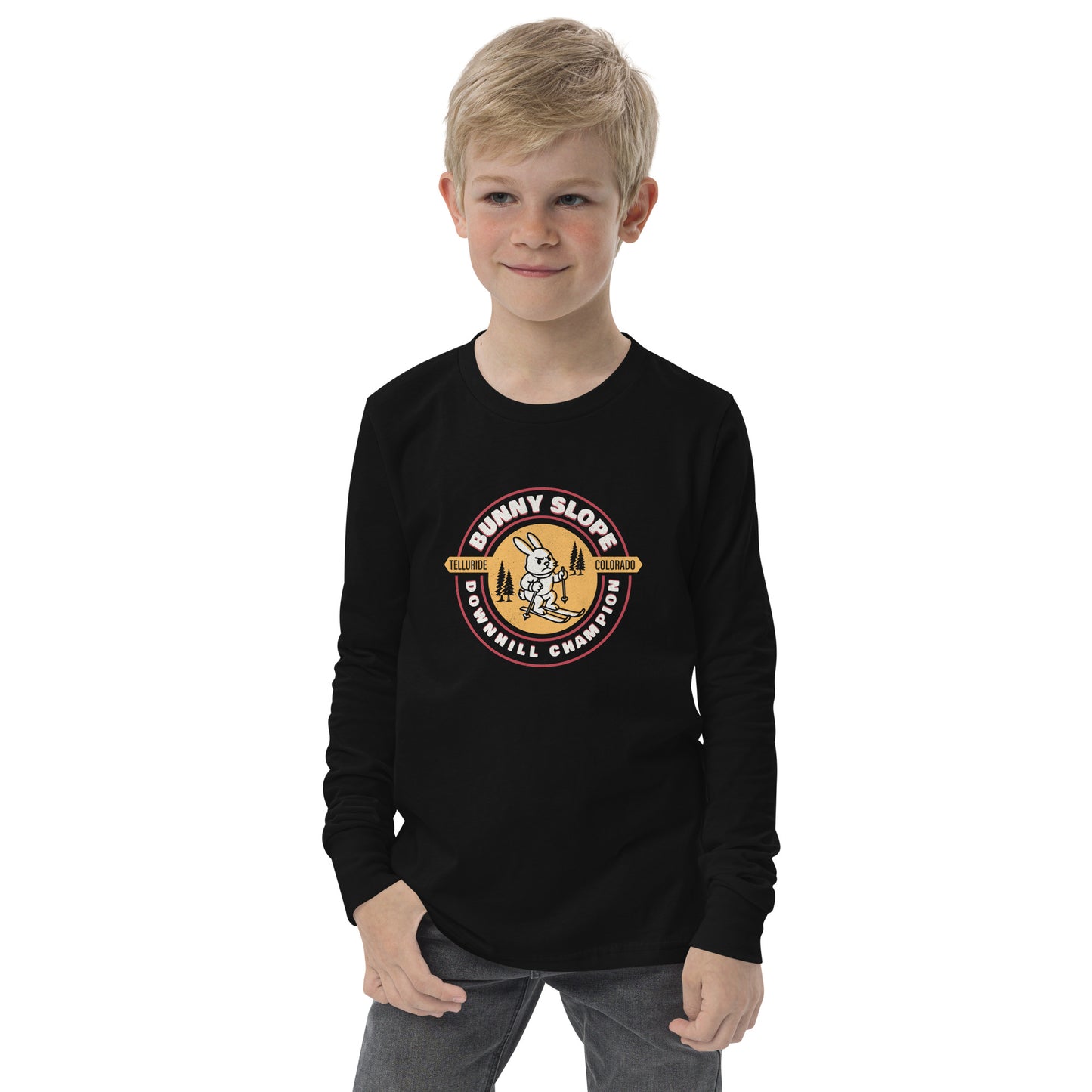 Telluride Kids Bunny Slope Long Sleeve Tee | Ski Kids Shirt