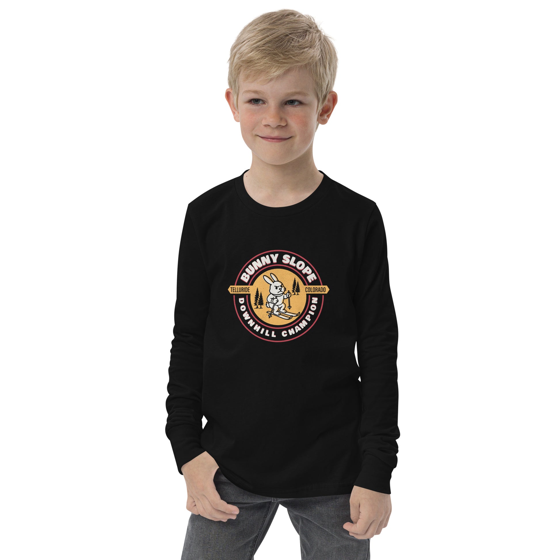 Telluride Kids Bunny Slope Long Sleeve Tee | Ski Kids Shirt