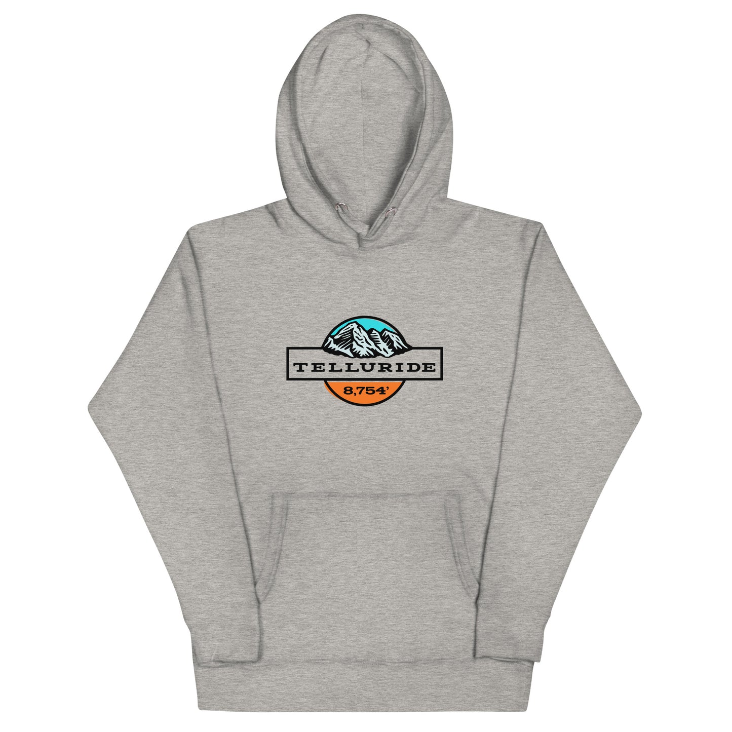 Town of Telluride Colorado Elevation Unisex Cotton Hoodie Comfy Warm