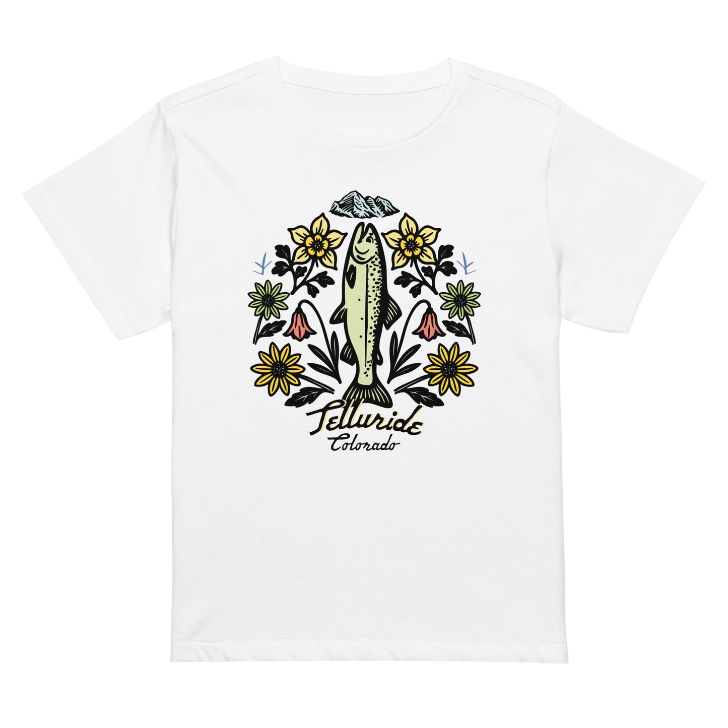 Womens Telluride Comfy Tee Telluride T-Shirts & Clothing