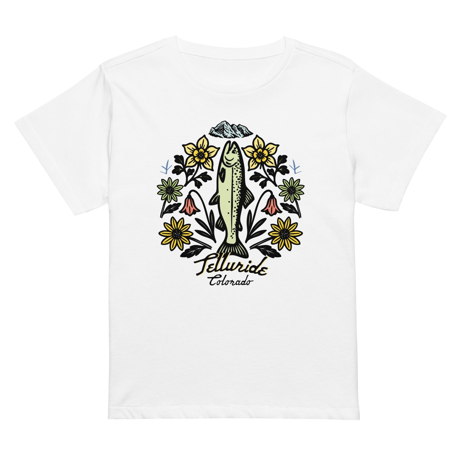 Womens Telluride Comfy Tee Telluride T-Shirts & Clothing