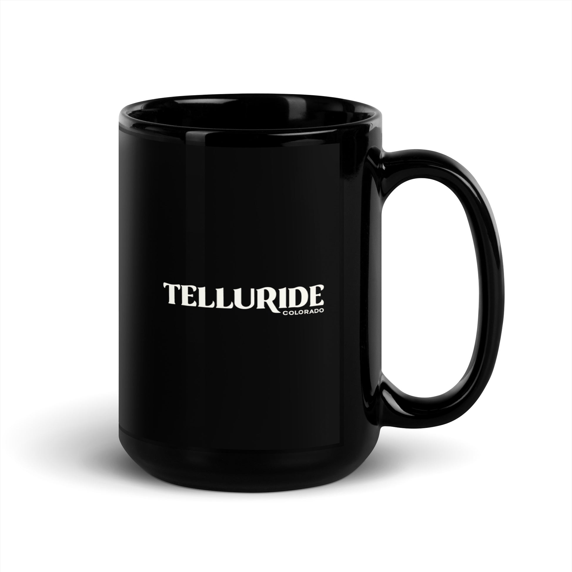 black telluride coffee cup
