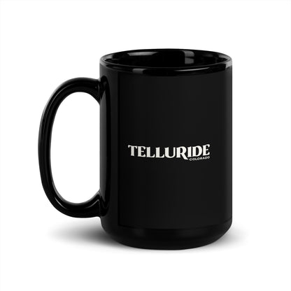 black telluride coffee mug