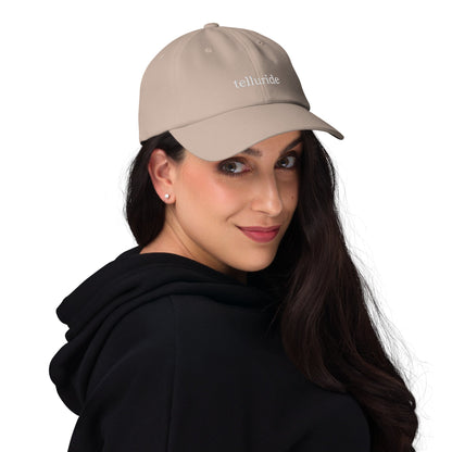 Classic Telluride Hat Embroidered Dad Cap - Telluride Shop