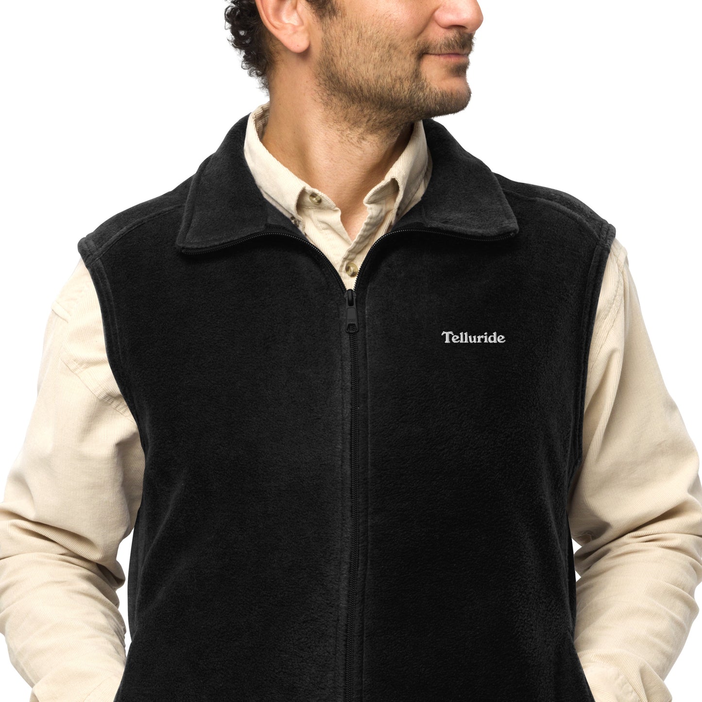 mens telluride fleece vest