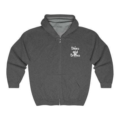 Telluride Blues and Brews Unisex Full Zip Hooded Sweatshirt - Telluride Shop