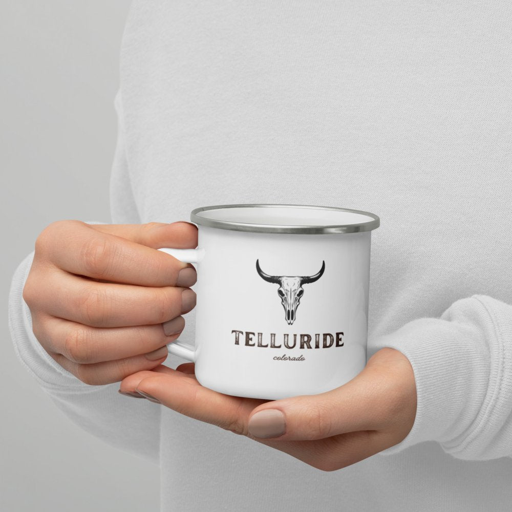 Telluride Coffee Cowboy Cup Ceramic 12oz  Telluride Shop