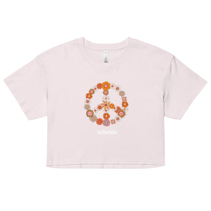 Telluride Festival Crop Top Women's T-Shirt - Telluride Shop