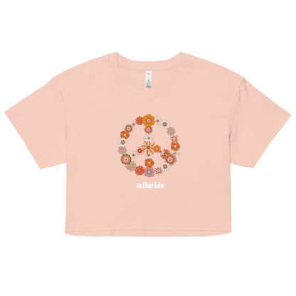 Telluride Festival Crop Top Women's T-Shirt - Telluride Shop