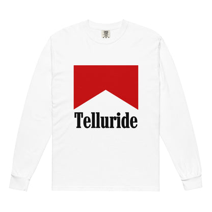 Telluride Ski Resort Long Sleeve Unisex Heavyweight Cotton Shirt - Telluride Shop