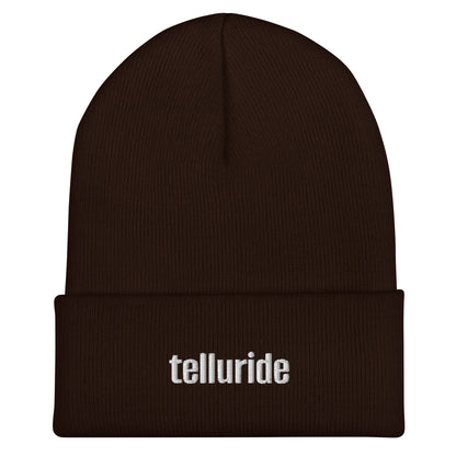telluride colorado ski resort beanie