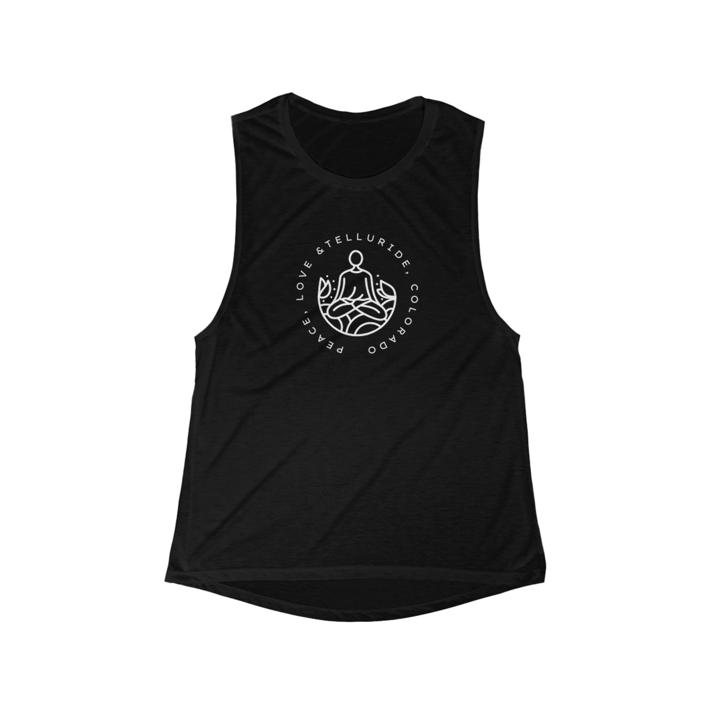 Women's Flowy Scoop Muscle Tank - Telluride Shop
