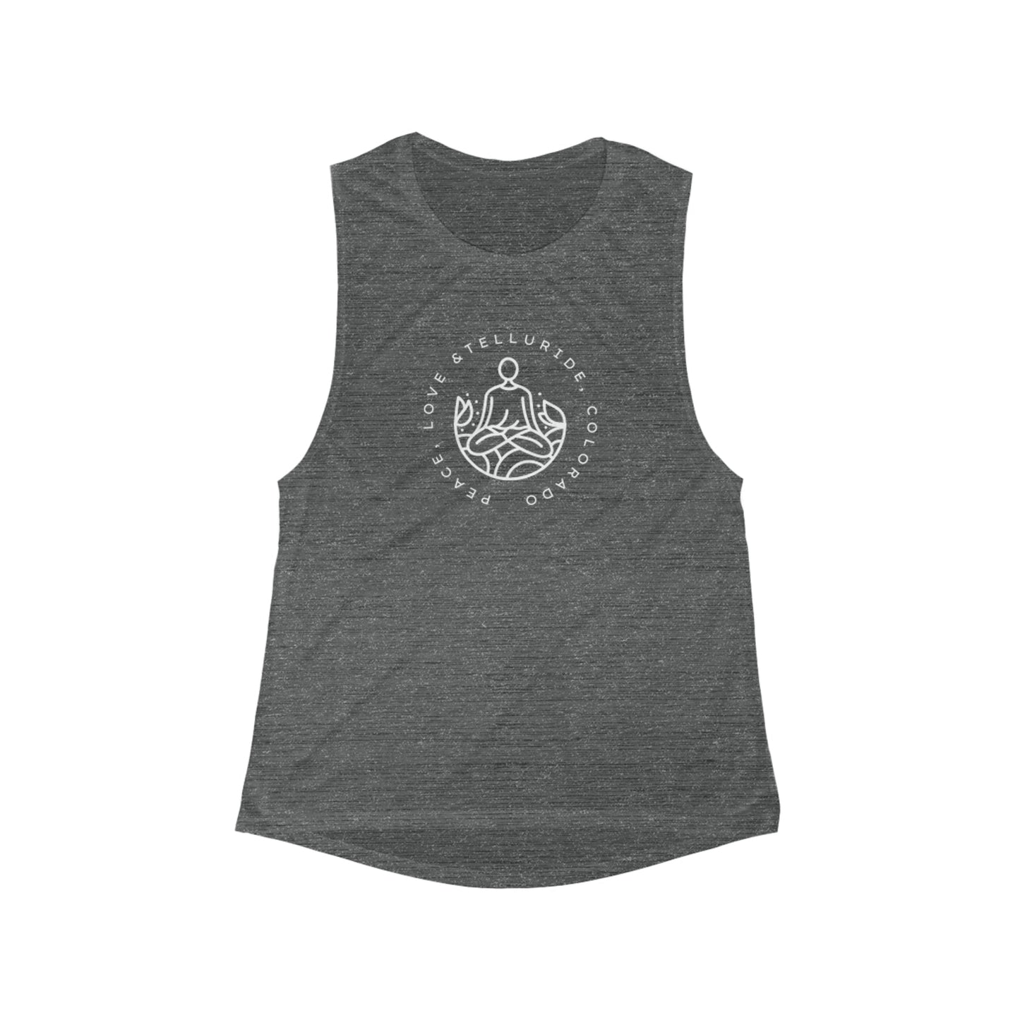 Women's Flowy Scoop Muscle Tank - Telluride Shop