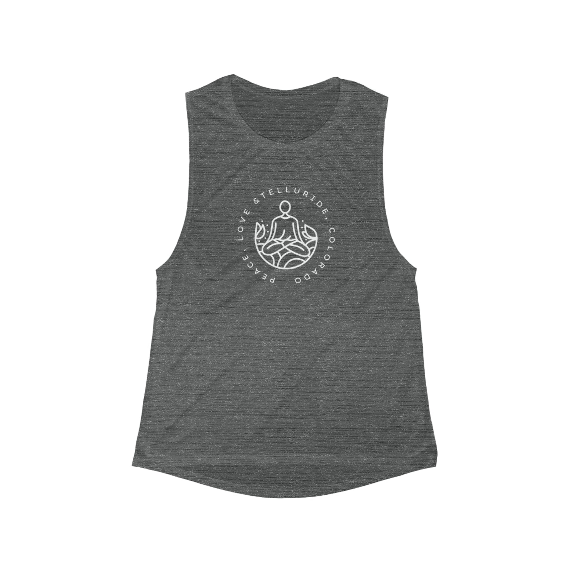 Women's Flowy Scoop Muscle Tank - Telluride Shop