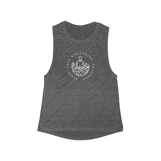 Women's Flowy Scoop Muscle Tank - Telluride Shop
