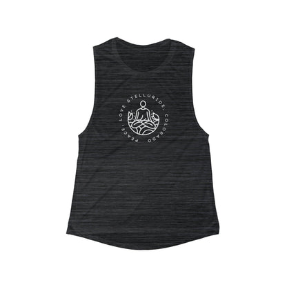 Women's Flowy Scoop Muscle Tank - Telluride Shop