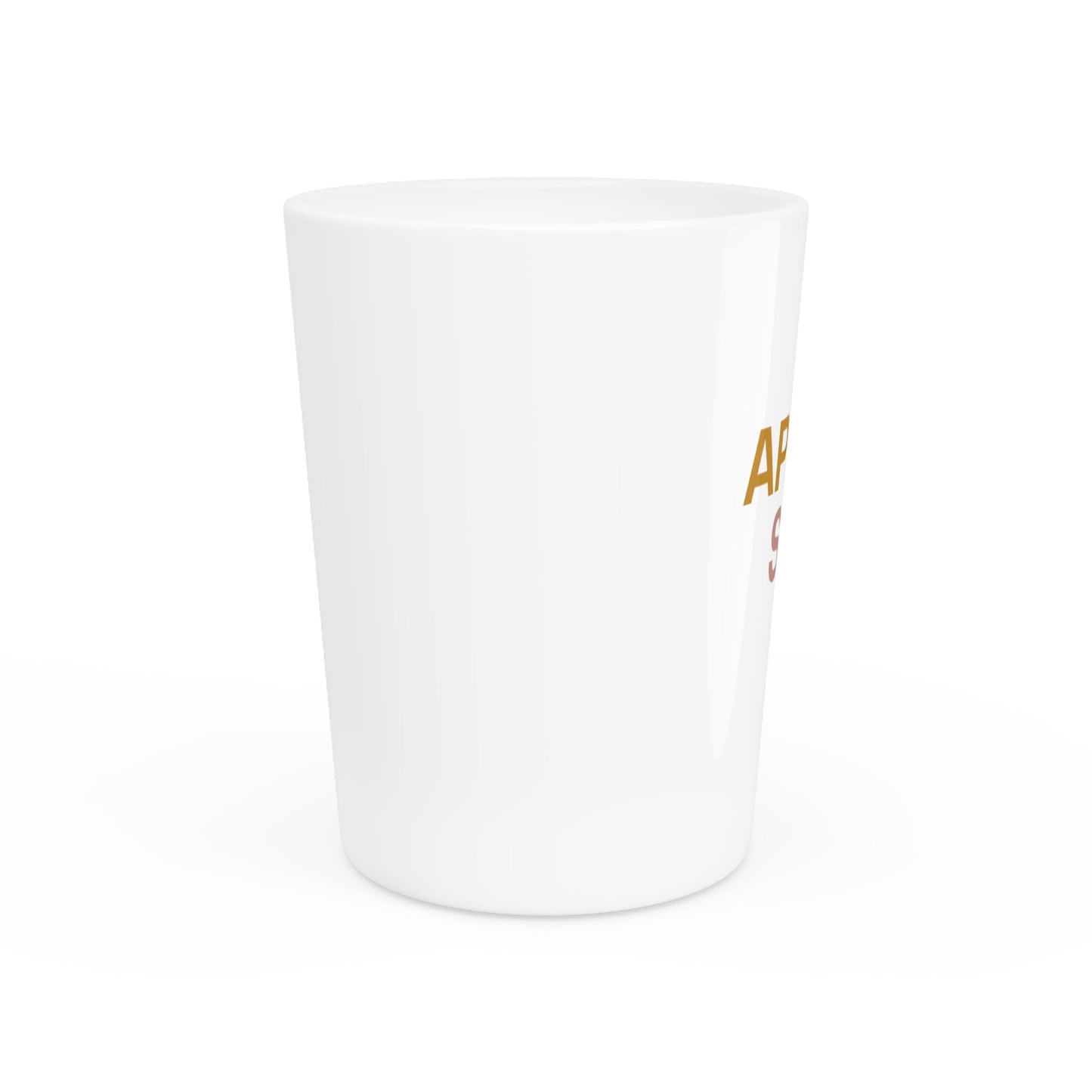 "Aprés Ski" Color Block Shot Glass - Telluride Shop