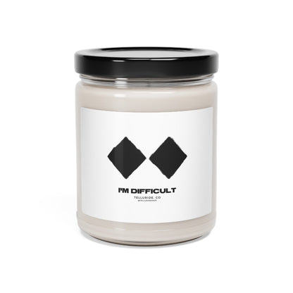 "I'm Difficult" Scented Soy Candle - Telluride Shop
