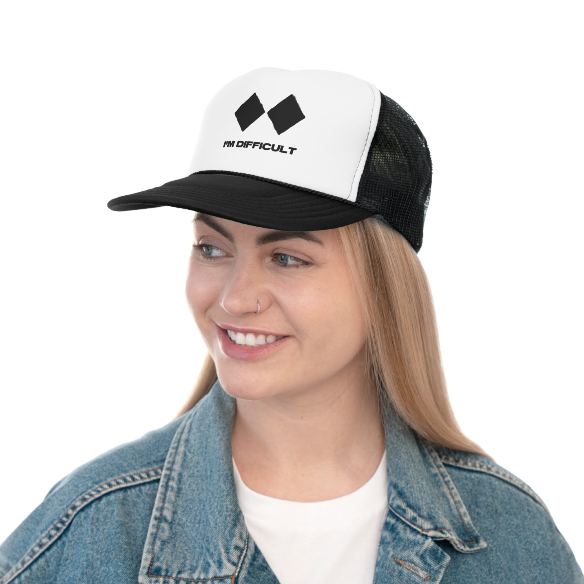 Telluride Hat I m Difficult Trucker Ski Snowboard Hat Telluride Shop