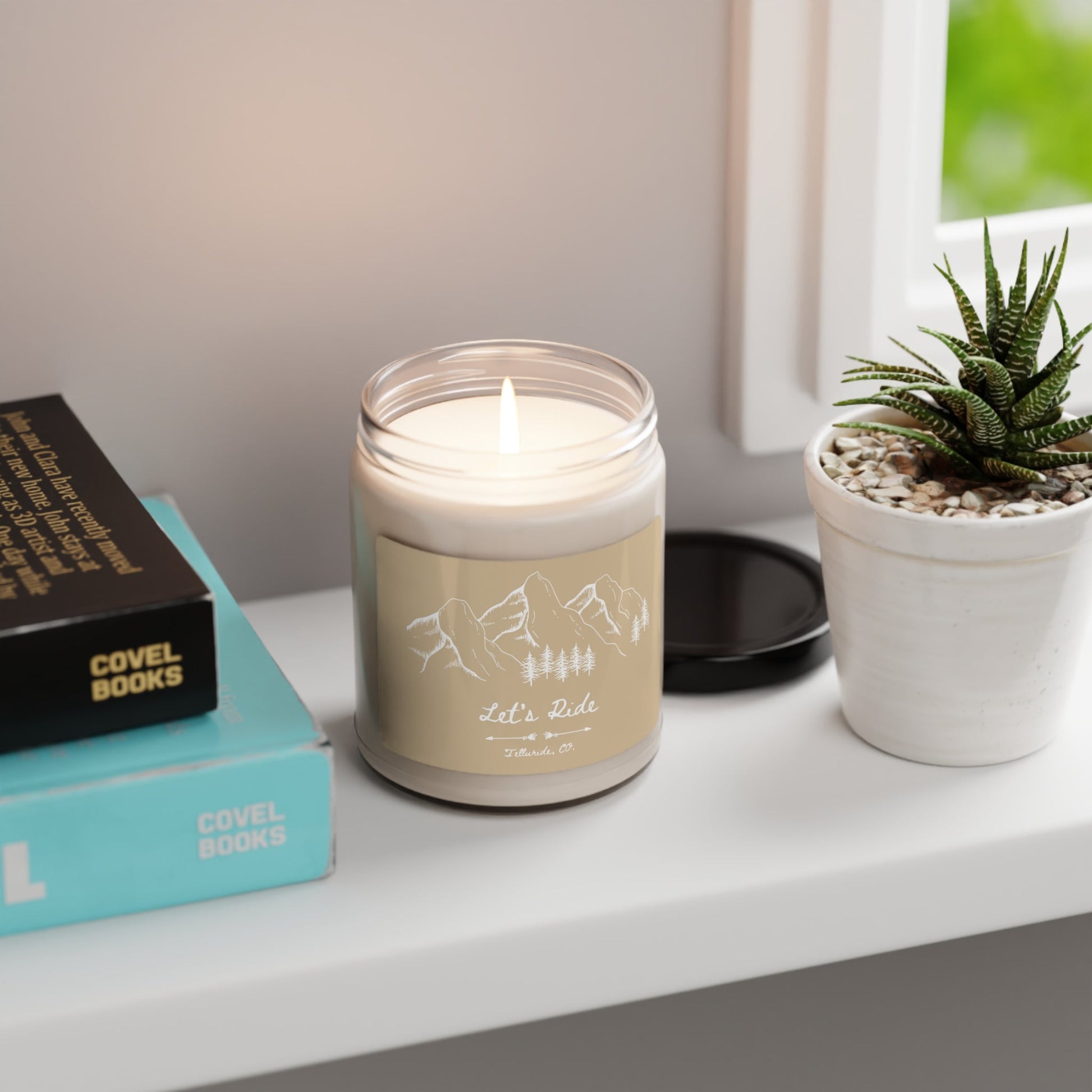 "Let's Ride" Scented Soy Candle - Telluride Shop