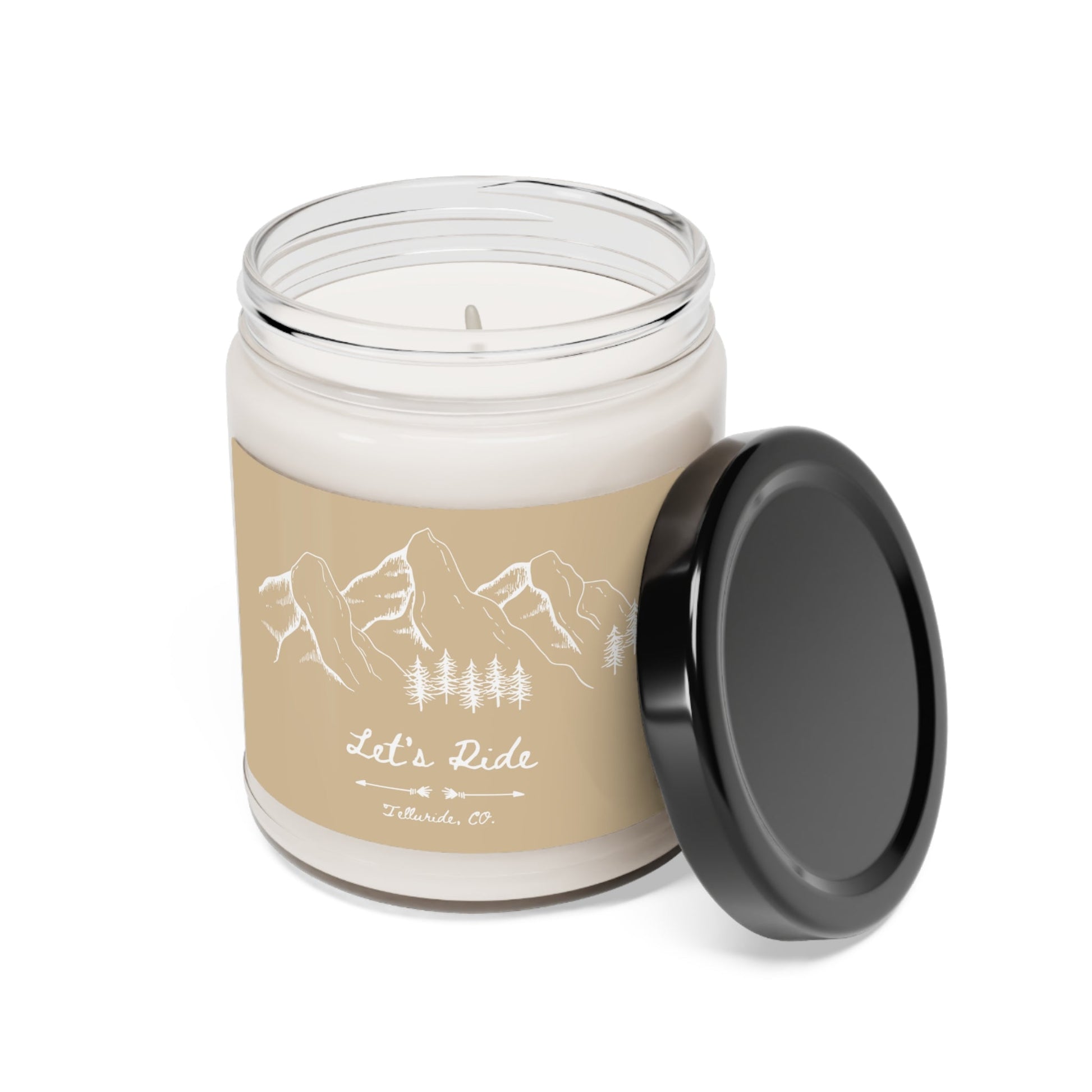 "Let's Ride" Scented Soy Candle - Telluride Shop