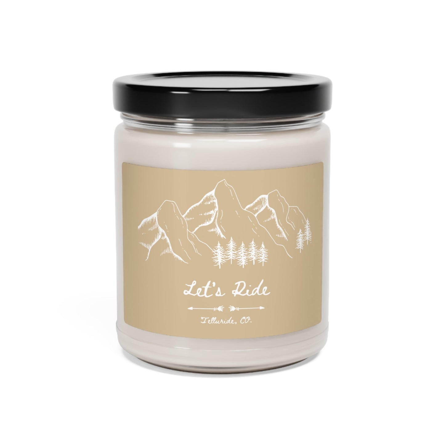 "Let's Ride" Scented Soy Candle - Telluride Shop