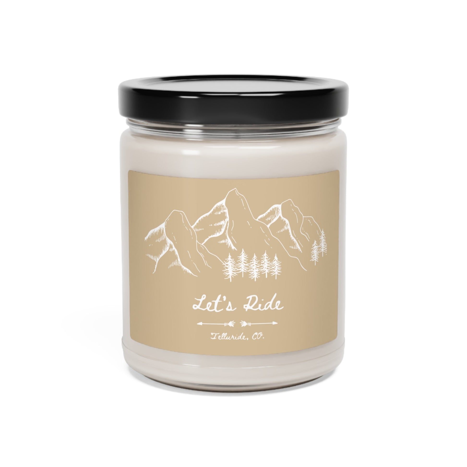 "Let's Ride" Scented Soy Candle - Telluride Shop