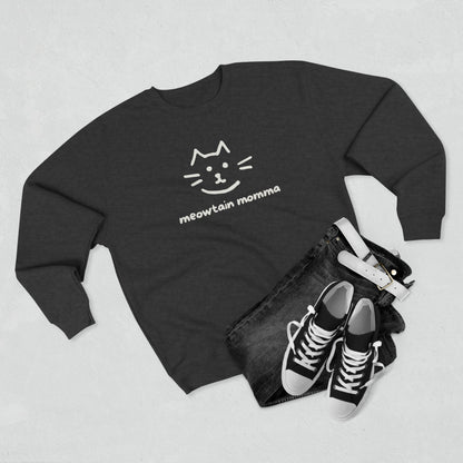 Meowtain Momma Premium Crewneck Sweatshirt - Telluride Shop
