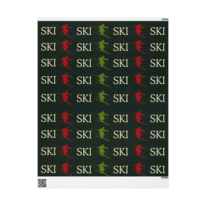 SKI Holiday Gift Wrapping Paper - Telluride Shop