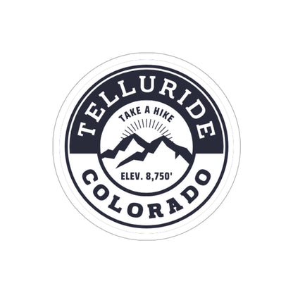 "Take A Hike" Telluride Sticker - Telluride Shop