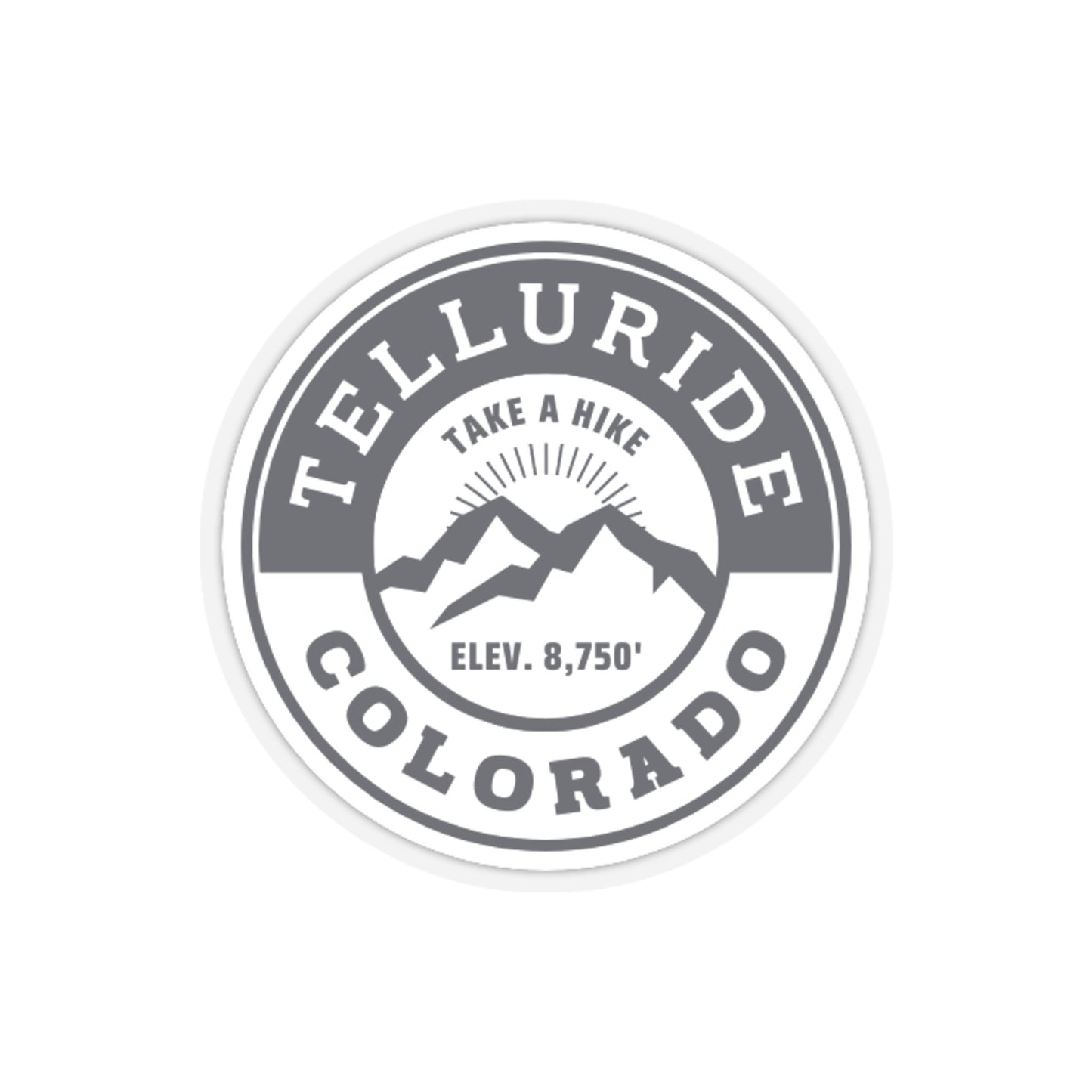 "Take A Hike" Telluride Sticker - Telluride Shop