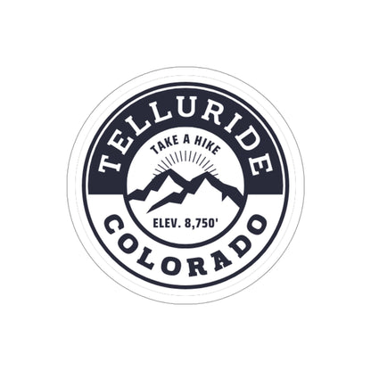 "Take A Hike" Telluride Sticker - Telluride Shop