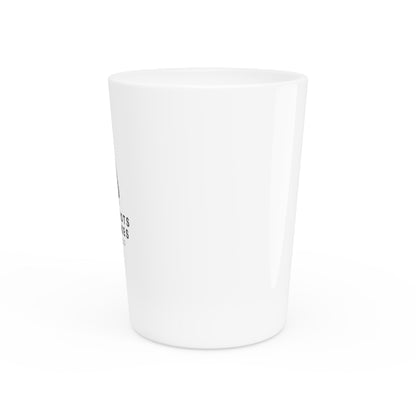 "Take Shots Not Hikes" Shot Glass - Telluride Shop